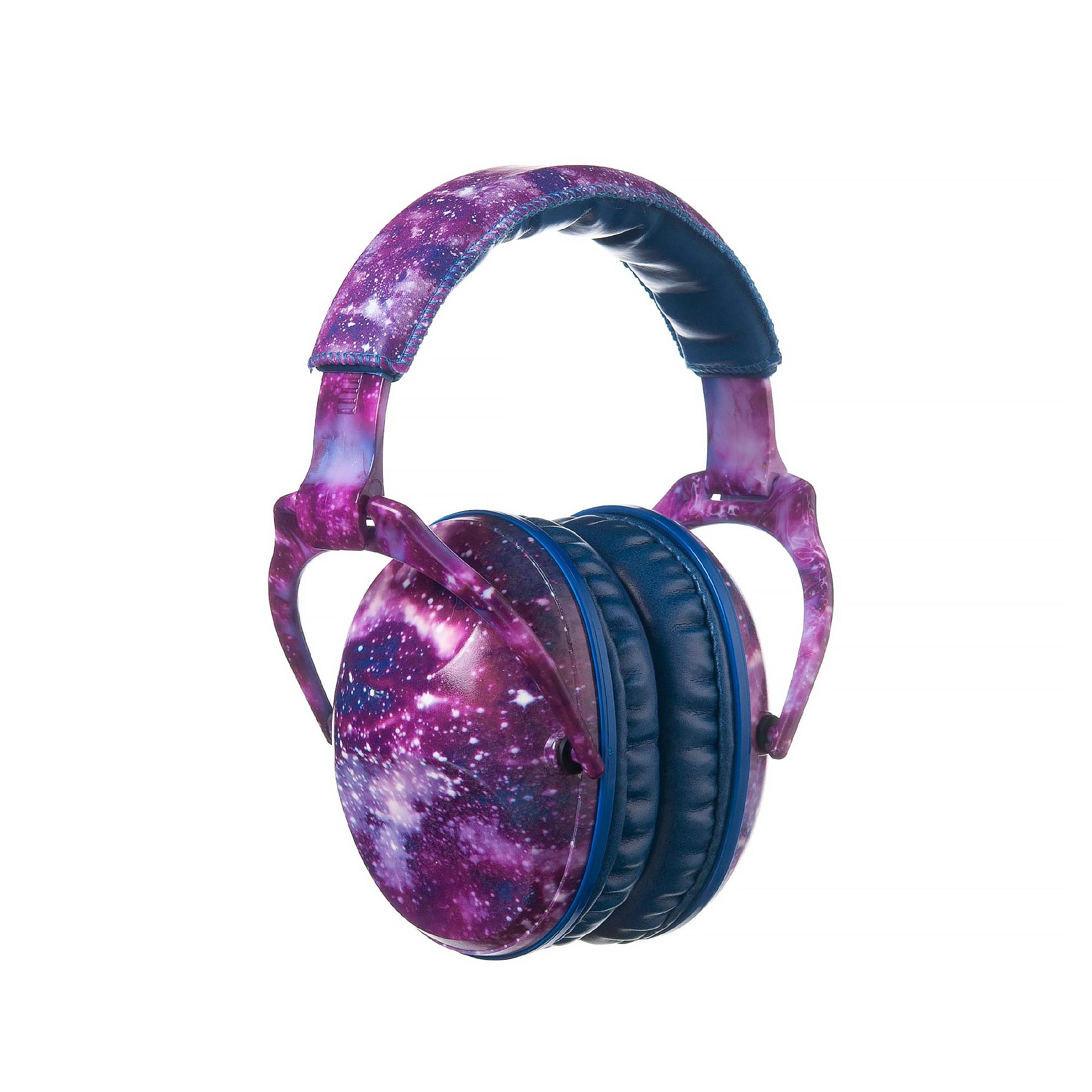 PROTEAR Kids Ear Defenders, Hearing Protection for Toddler Kids and Young Teens with Autism, Noise Reduction Safety Earmuffs Ideal for Fireworks, Concerts, Cinema(Blue band Nebula)