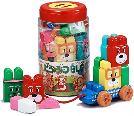 Amazon どうぶつブロック ブロック おもちゃ