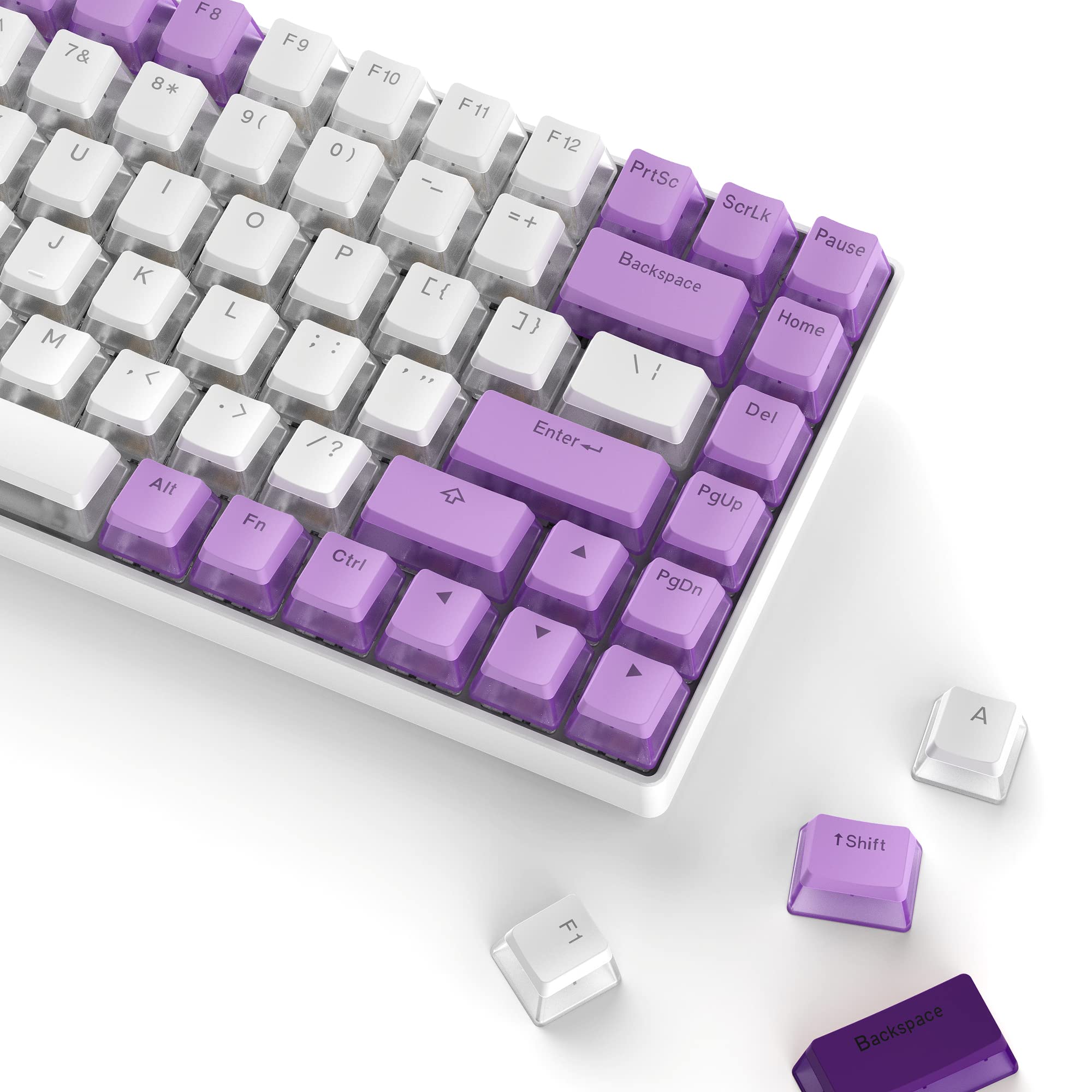Mua Pudding Keycaps PBT Keycaps, Shine Through Keycaps, 165 Keys