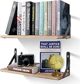 Uten Floating Shelves 2PCS Wall Mounted Shelf Solid Wood 30kg Load view 6