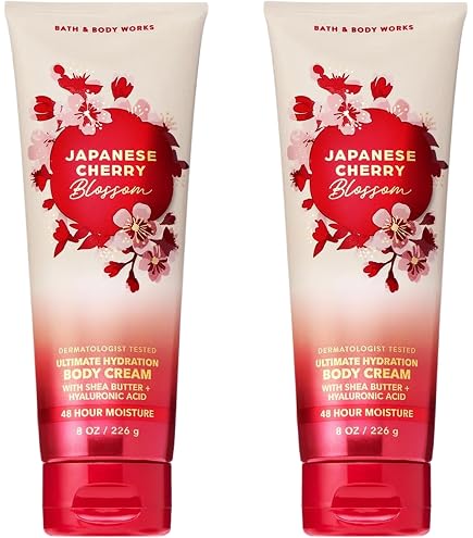 Crème Pour Le Corps Cherry Blossom Bodycology - 8 Oz (237 Ml), Senteur Cerise