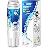 ICEPURE UKF8001 Replacement for Whirlpool EDR4RXD1, 4396395, Maytag UKF8001AXX-200, EveryDrop Refrigerator Water Filter 4, RF