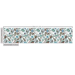 Ambesonne Crabs Fabric by The Yard, Illustration of