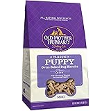 Old Mother Hubbard Classic Puppy Biscuits Baked Dog Treats, Mini Size, 20 Ounce Bag