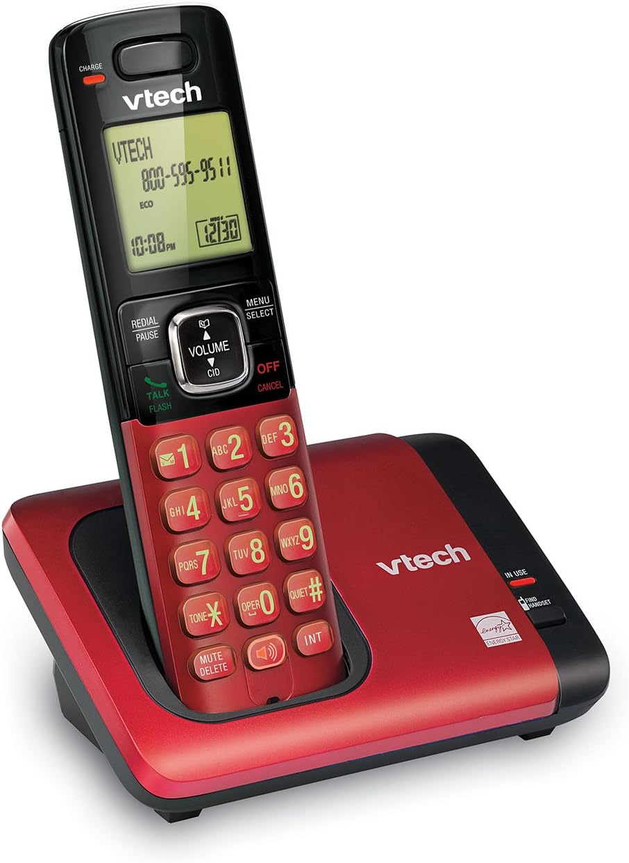 VTech -Cordless Phone with Caller ID, Expandable up to 5 Handsets, Wall-Mountable : Electronics