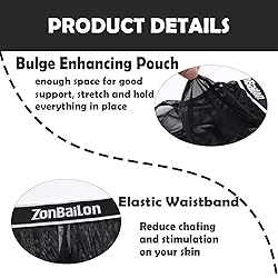 ZAIGGUT Mens Sexy See Through Underwear Breathable