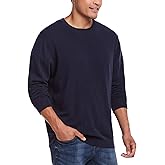 Weatherproof Vintage Men’s 100% Pure Cashmere Sweater Classic Long Sleeve Pullover
