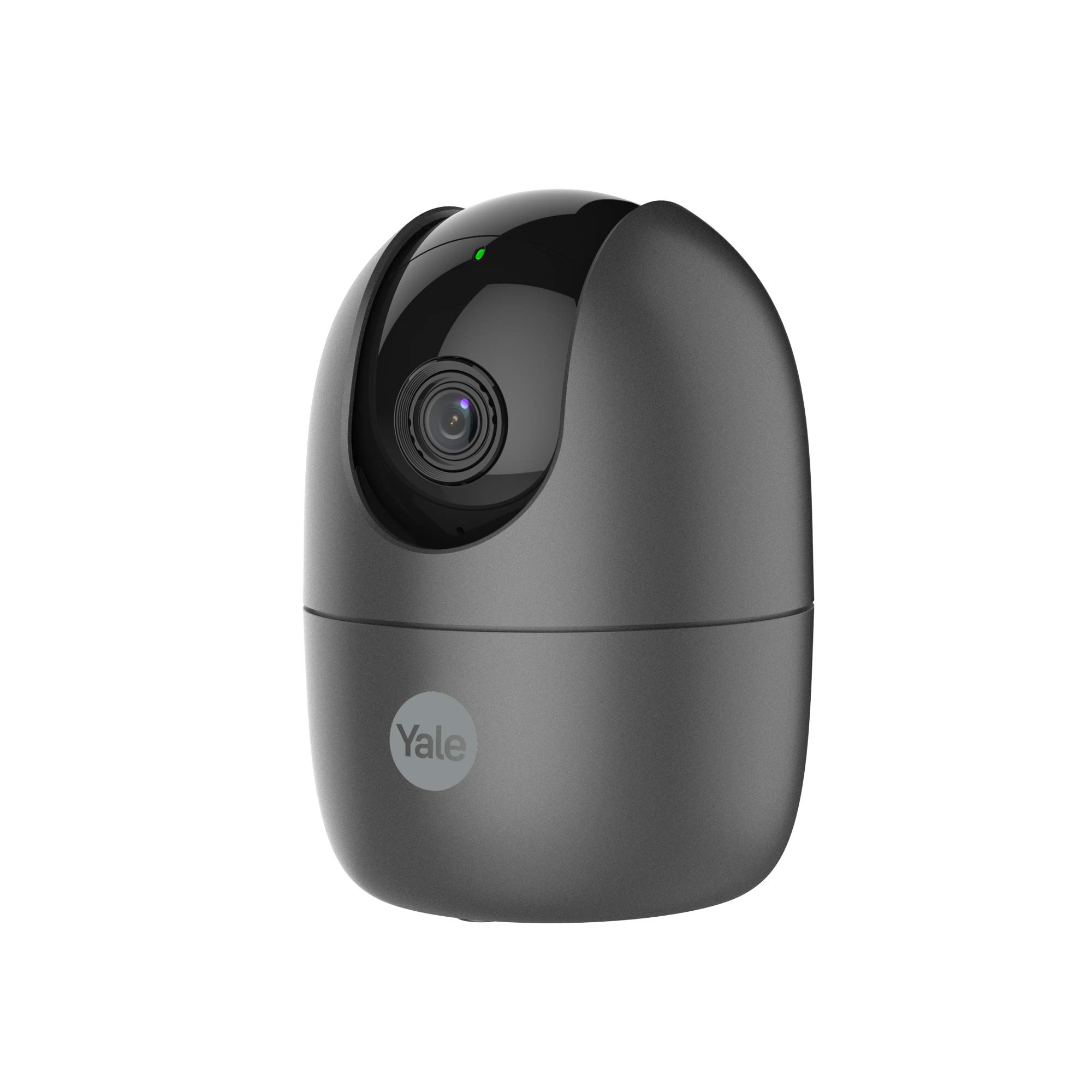 Yale SV-DPFX-B - Indoor Wi-Fi Camera - Pan and Tilt - Motion Detection - Two Way Talk - Privacy Mode - HD Live Viewing - Works With Google and Alexa, Black