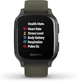 Garmin Venu Sq Music Edition GPS Smartwatch 010-02426-13 Bright Color Display view 4
