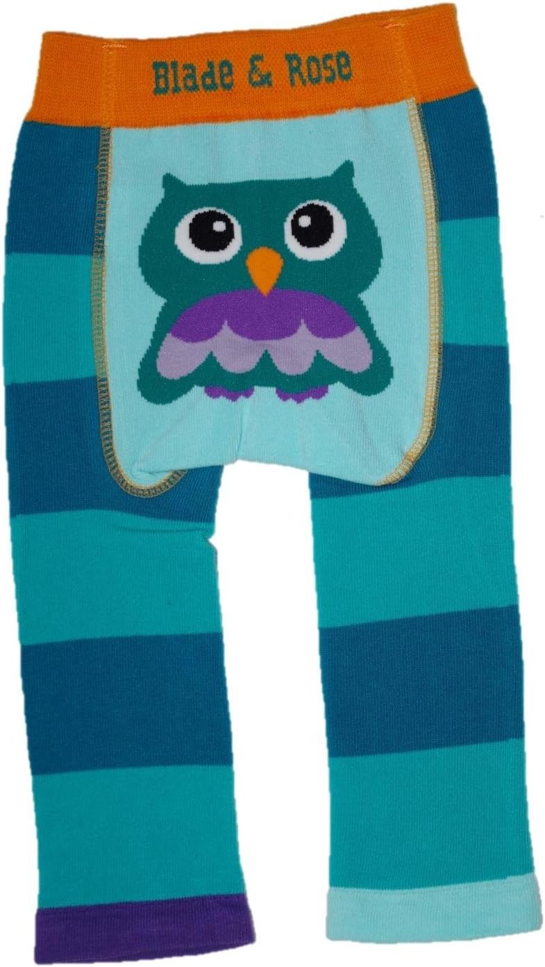 blade and rose owl leggings