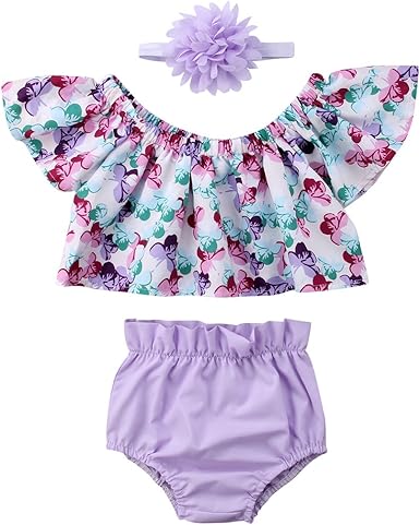 newborn baby girl clothes purple