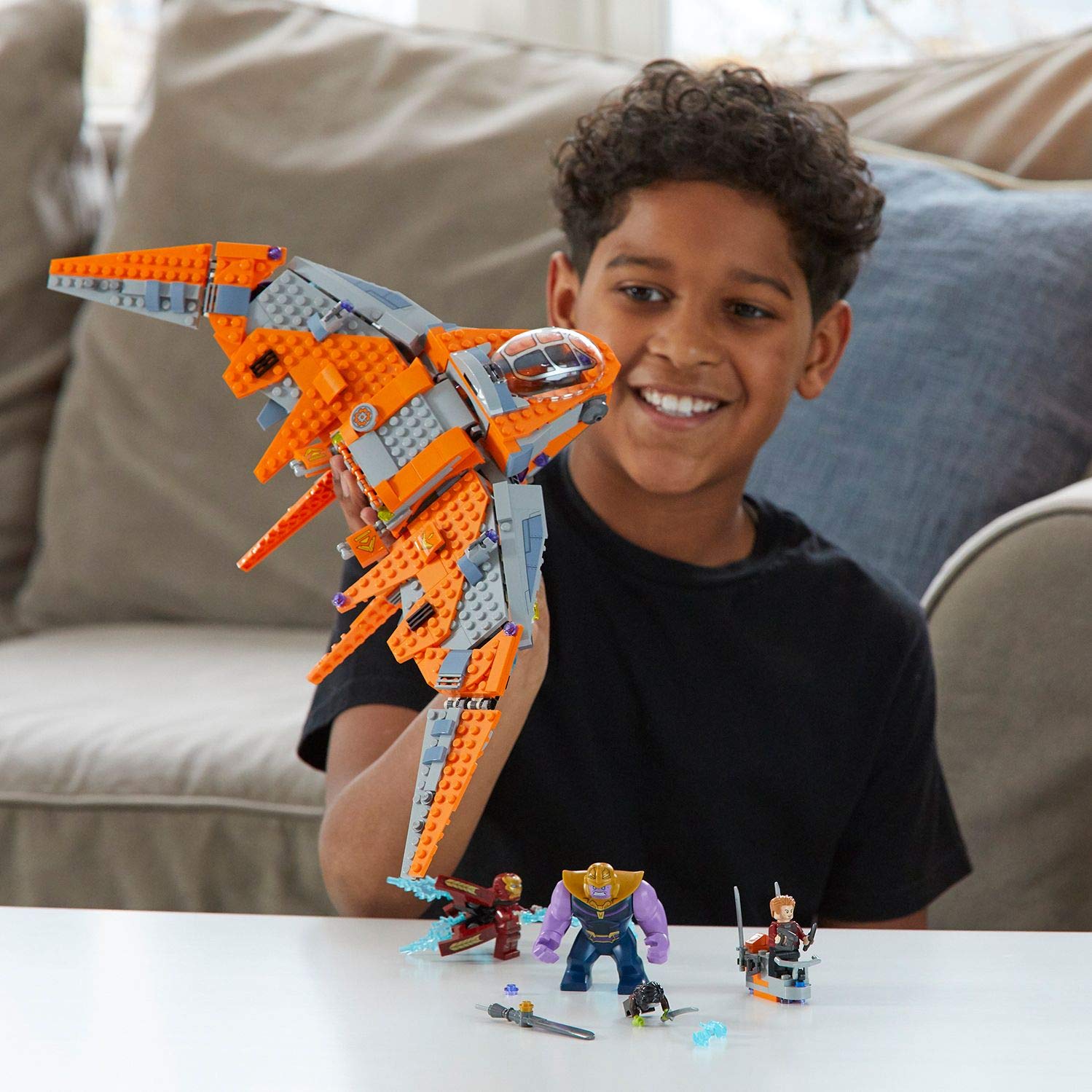 nave guardianes de la galaxia lego infinity war