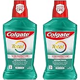 Colgate Total Advanced Pro-Shield Mouthwash, Spearmint, 16.9 Ounce (Pack of 2)
