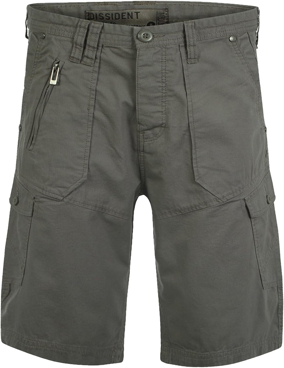 Mens Dissident Fabien Combat Style Casual Cargo SummerChino Shorts