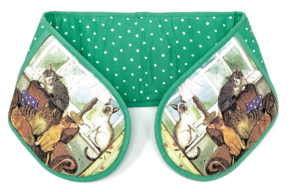 ALEX CLARK Cat House Kitchen Oven Glove