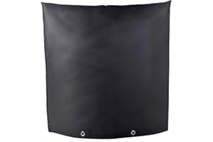 RZMAYIS Insulated Backflow Preventer Cover 16”W x 20”H, Backflow Covers for Outside, Sprinkler Covers for Outside for Winter Pipe Freeze Protection, Water Sprinkler Valve Box & Controller (16Wx20H, Black)