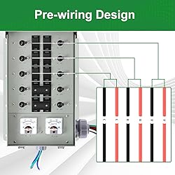 Mujurur 30 Amp Generator Transfer Switch