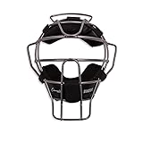 Champion Sports Lightweight Umpire Face Mask, Silver