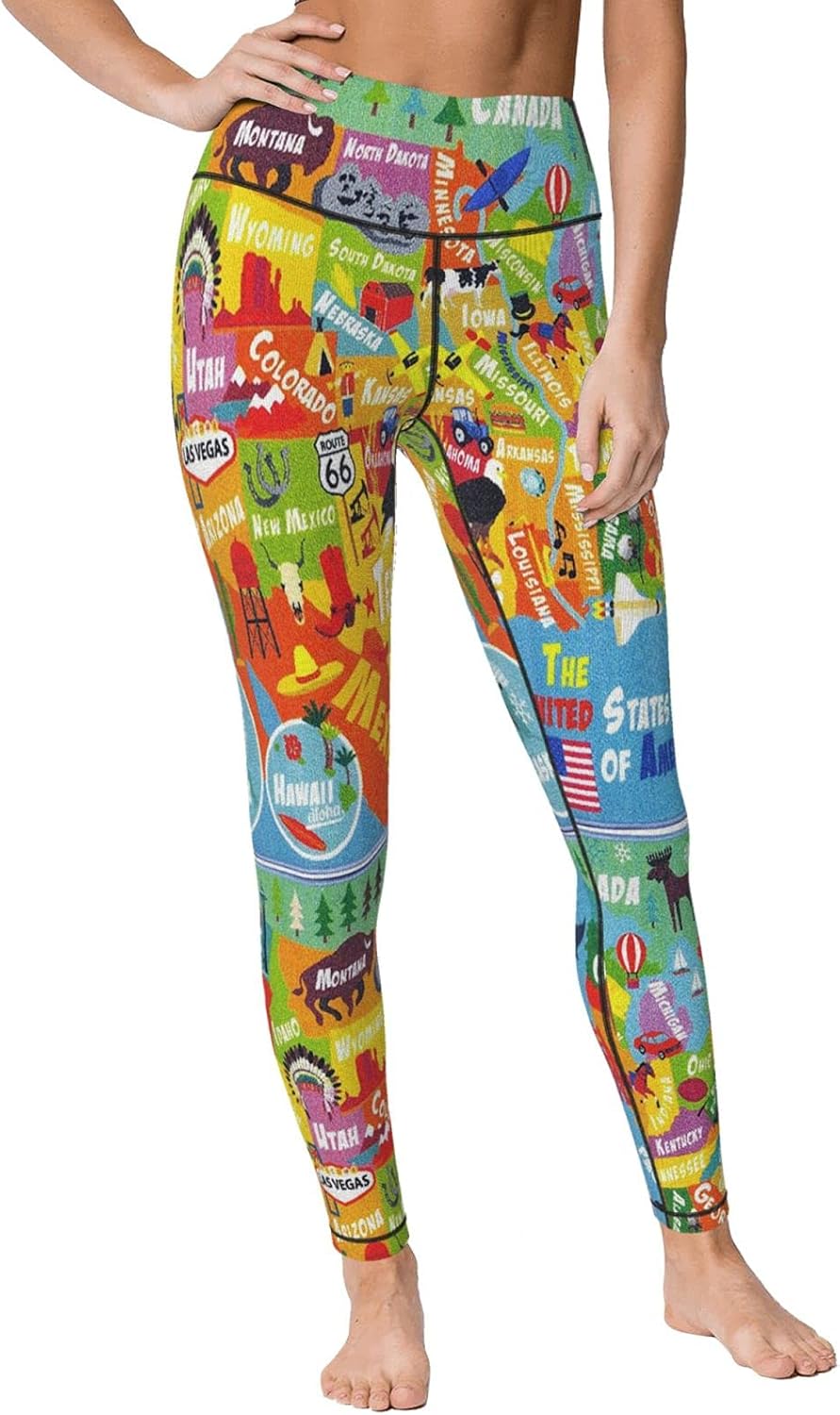 Amazon.com: Yoga Pants for Women,High Waist Long Yoga Pants Playtime