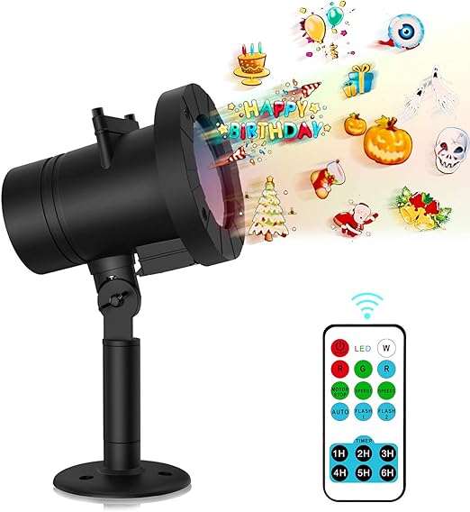 MEIKEE LED proyector luces para Foco Discoteca Navidad con varias ...