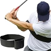 Golf Swing Training Aid Adjustable Strap for Arm Sync &amp; Plane Correction | Adjustable 83.5cm webbing strap for arm sync, plane &amp; path correction.