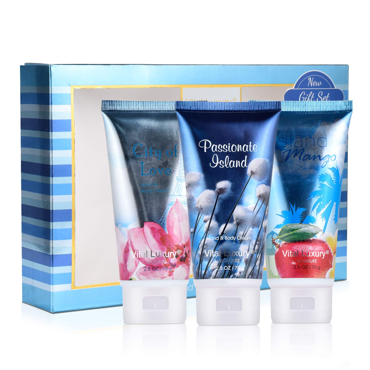 Vital Luxury Hand &Body Cream Gift Set, Hand Lotion Set