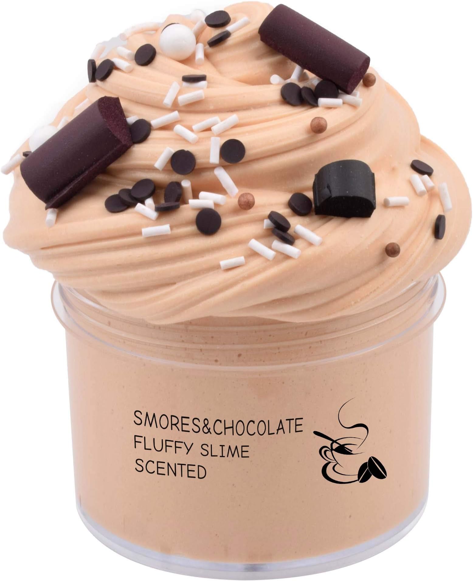 GoodGoodStudy--mashroom Slime, Non-Sticky Floam Slime Stress Relief Toy Scented DIY Putty Sludge Toy for Girls and Boys(150ML)