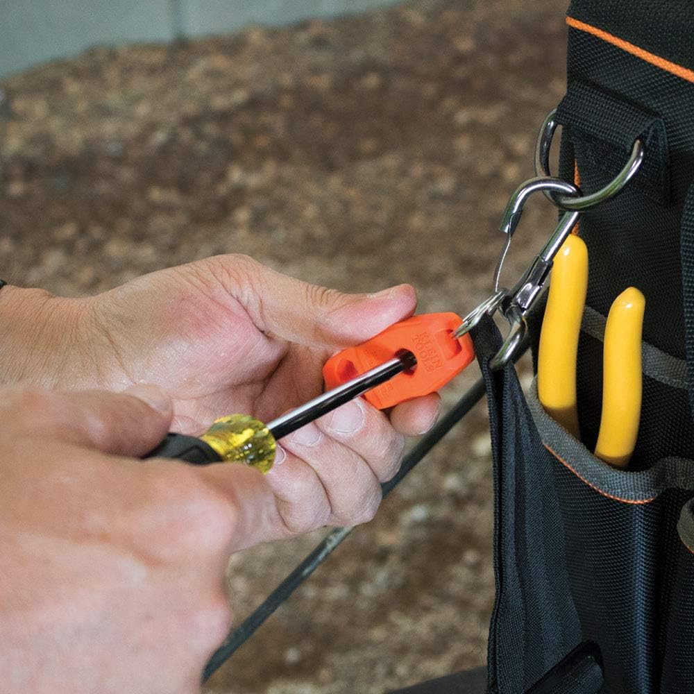 Klein Tools 85148 Screwdriver Set 8pcs Includes Magnetizer / Demagnetizer, 2 Slotted, 4 Phillips, 2 Cabinet Tip, Cushion Grip Comfort - - 