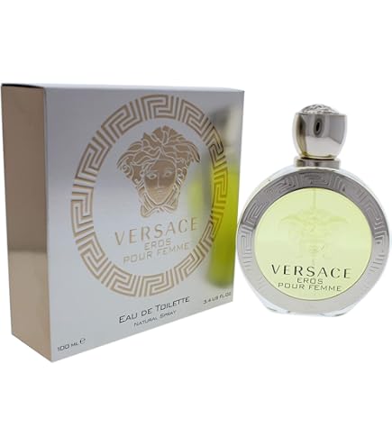 Amazon.com : Versace Eros Pour Femme Eau de Parfum Spray, 3.4