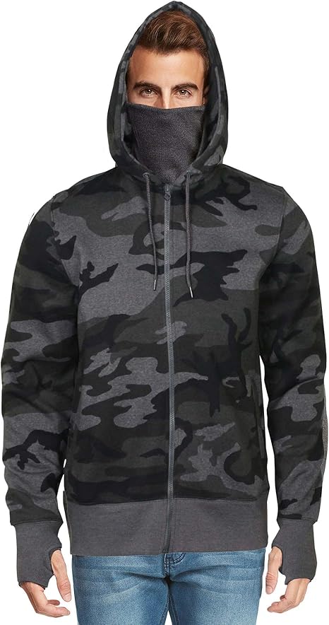 black and grey hoodie mens