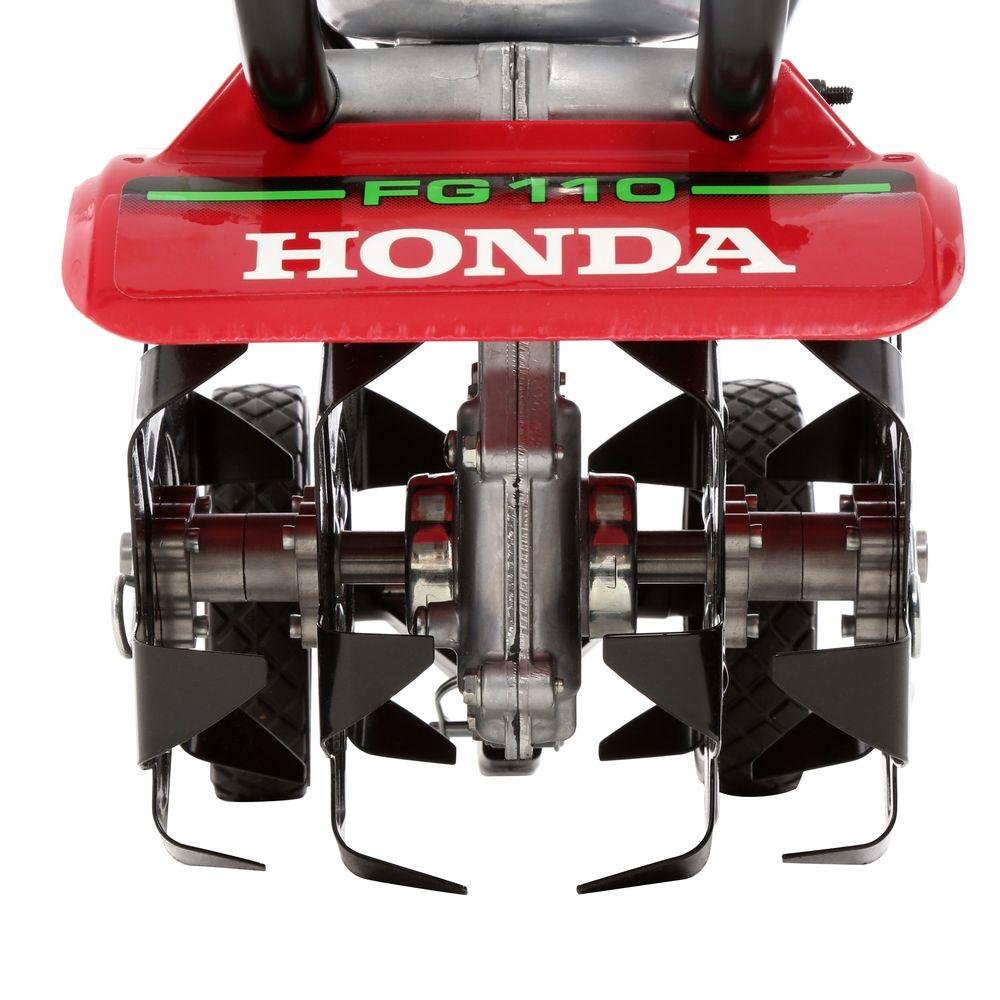 Amazon.com : Honda FG110 9" 25 cc 4-Cycle Middle Tine Forward-Rotating Gas  Mini Tiller-Cultivator : Power Tillers : Garden & Outdoor