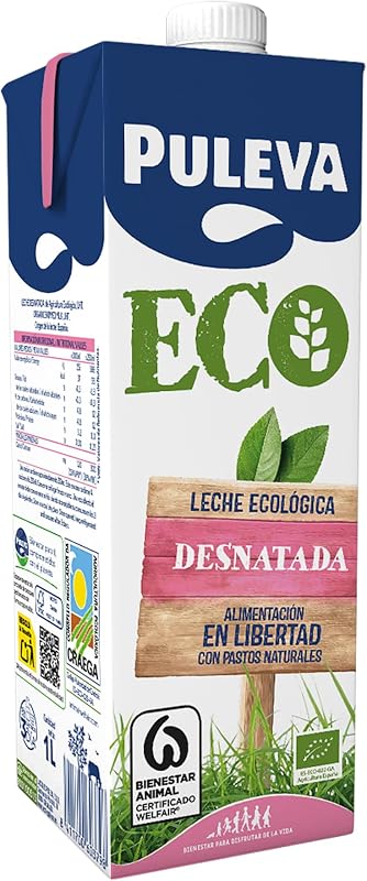 - Leite Biológico Desnatado, ECO, caixa 1L - Caixa 6 litros