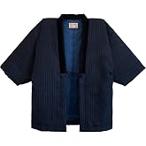 Hanten (Cotton Jacket Made in Japan Kimono-style)*import*japanese Clothes Size Mens