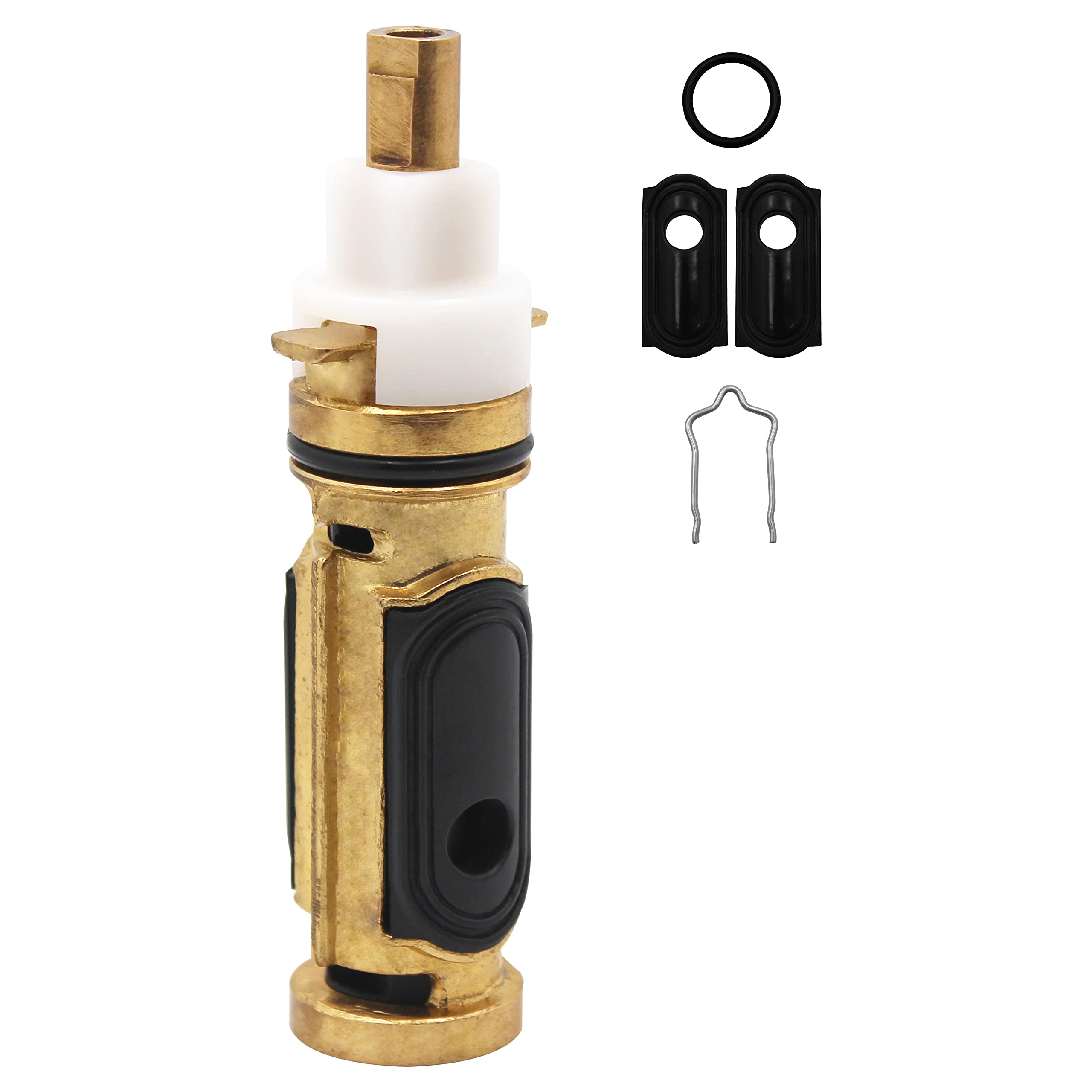Photo 1 of 1222HD One-Handle Brass Faucet Cartridge Compatible with Moen for Posi Temp One-Handle Tub Showers/Shower Faucet