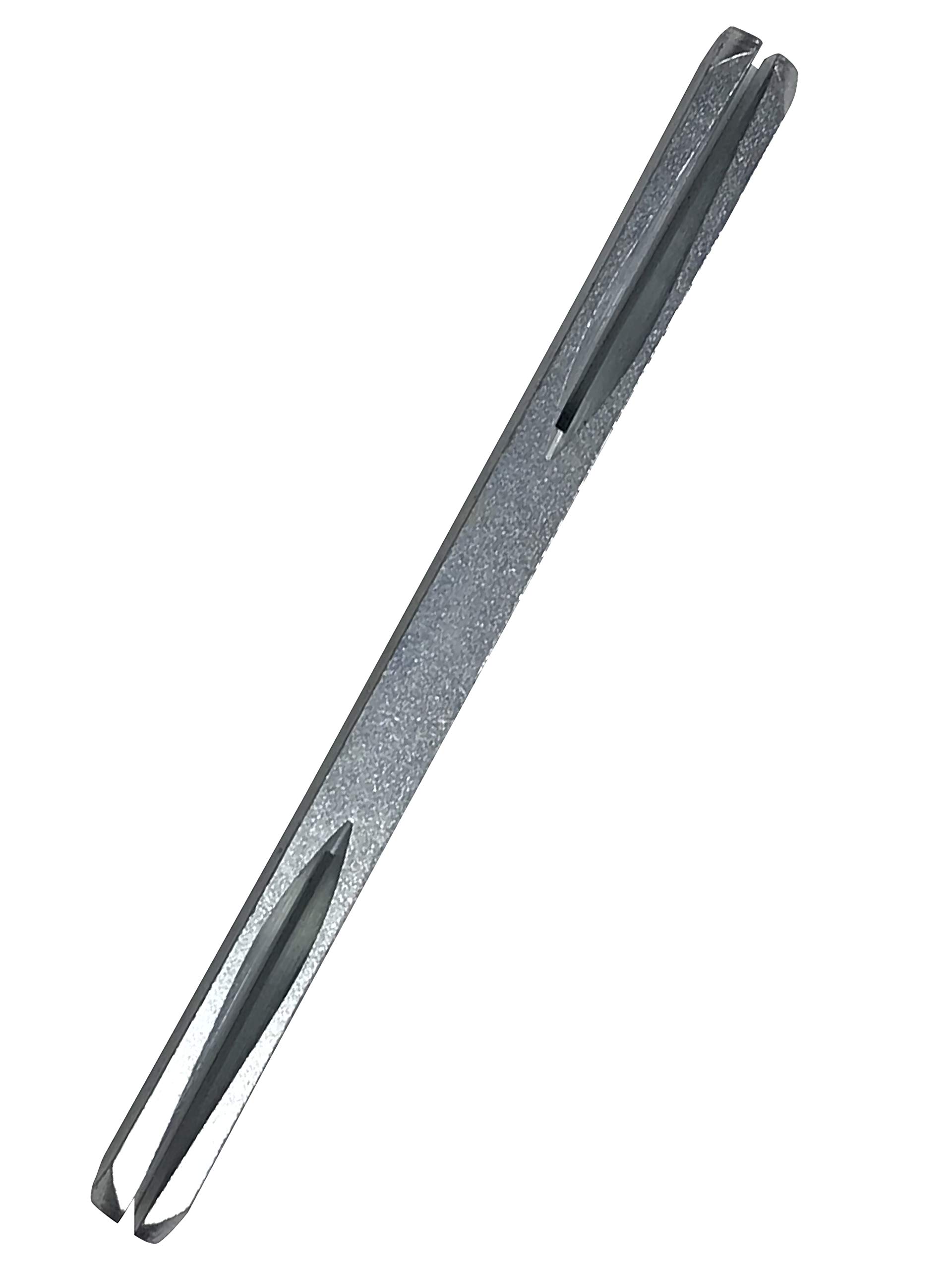 Universal Hardware 7mm x 120mm Split Steel Spindle Door Windows Handle Spindles Silver Finish Sizes from 50mm to 150mm (Pack of 1)