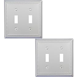 OKAWYC Double Toggle Light Switch Cover Belaire