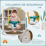 AIYAPLAY 6-in-1 Toddler Swing Slide Set Climber Baby Playground Basketball view 5