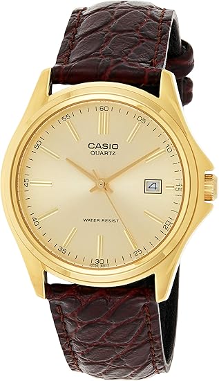 casio quartz gold