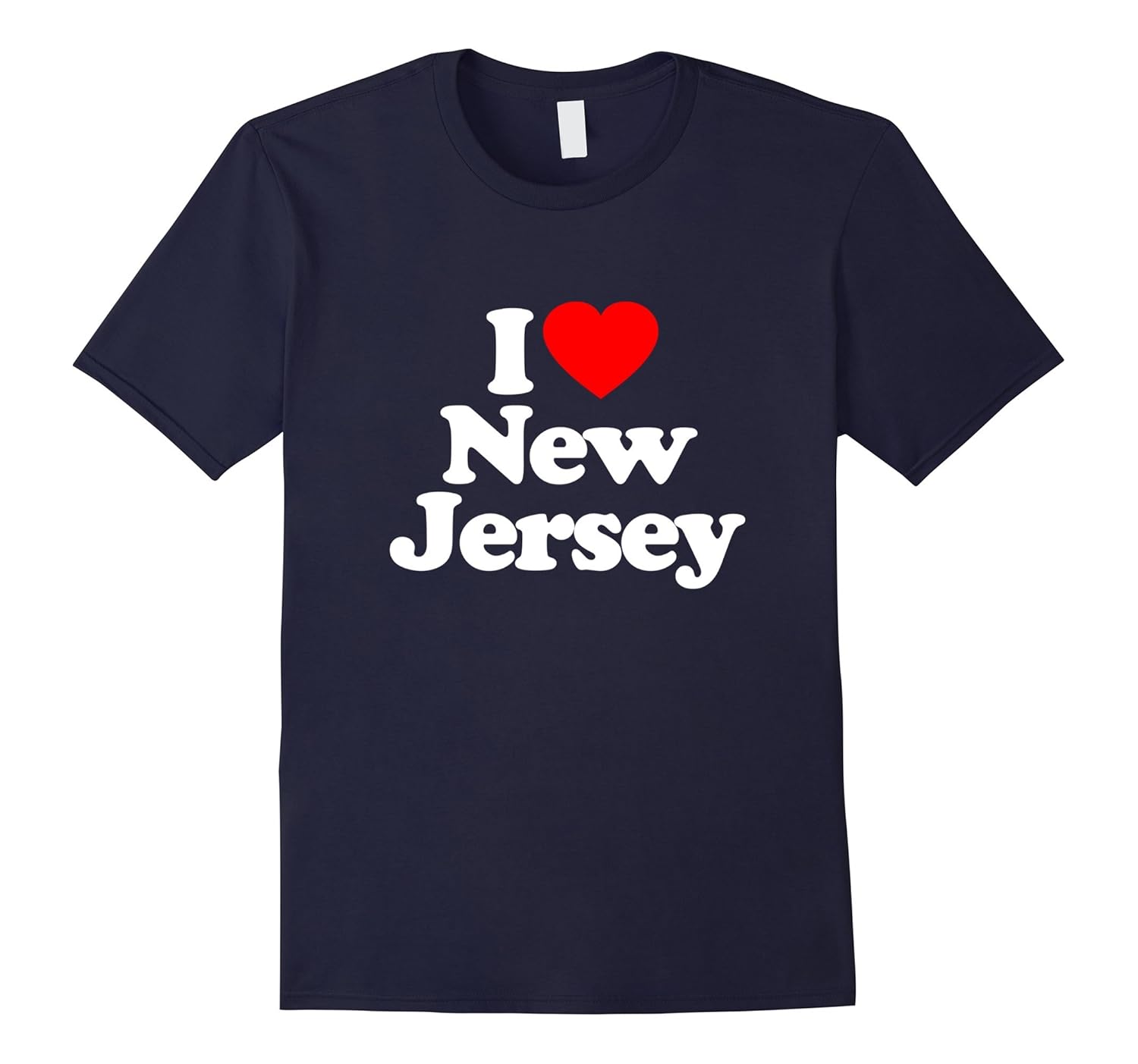 Love Heart New Jersey Funny T-Shirt-ANZ