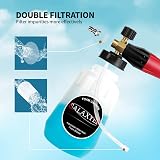 GALAXYER Snow Foam Cannon 1000ml Adjustable Nozzle 1000-3000 PSI 1/4" Quick view 4