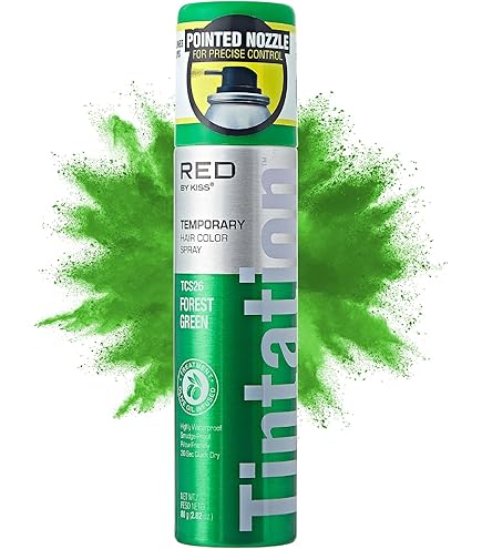 Amazon.com : Red by Kiss Tintation Temporary Hair Color Spray 2.82