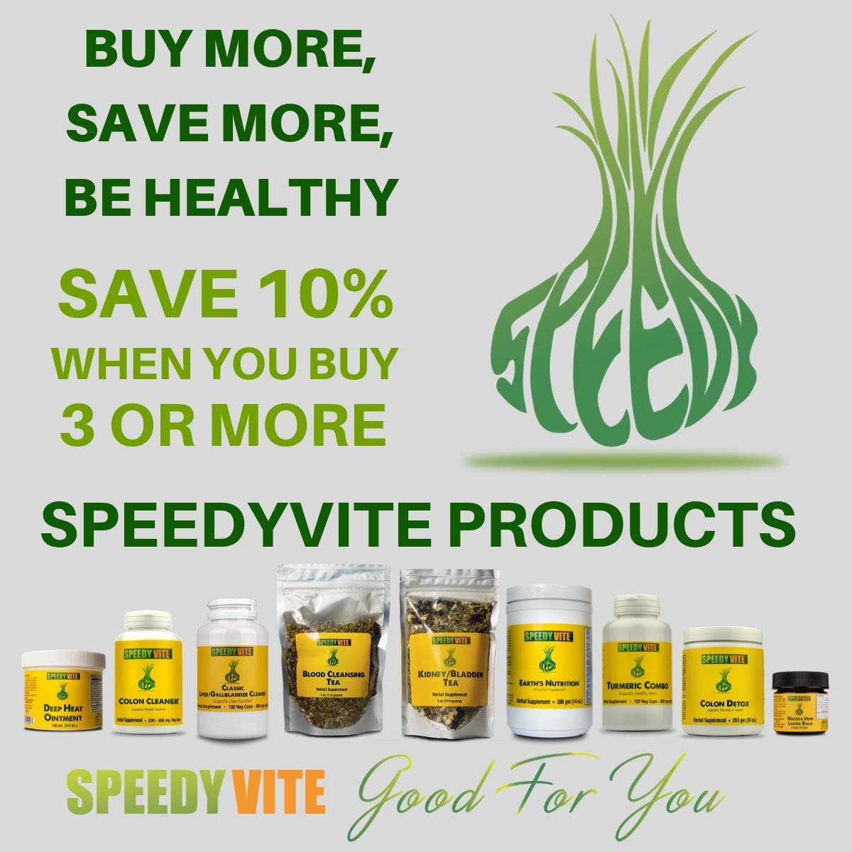 Classic Herbal Liver/Gallbladder Cleanse and Detox Speedyvite® (120 Veg caps) - Milk Thistle, Dandelion Root and More: Health & Personal Care