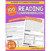Reading Comprehension Workbook: Reading Comprehension 3rd Grade Ages 8-9, Grade 3 Reading Comprehension