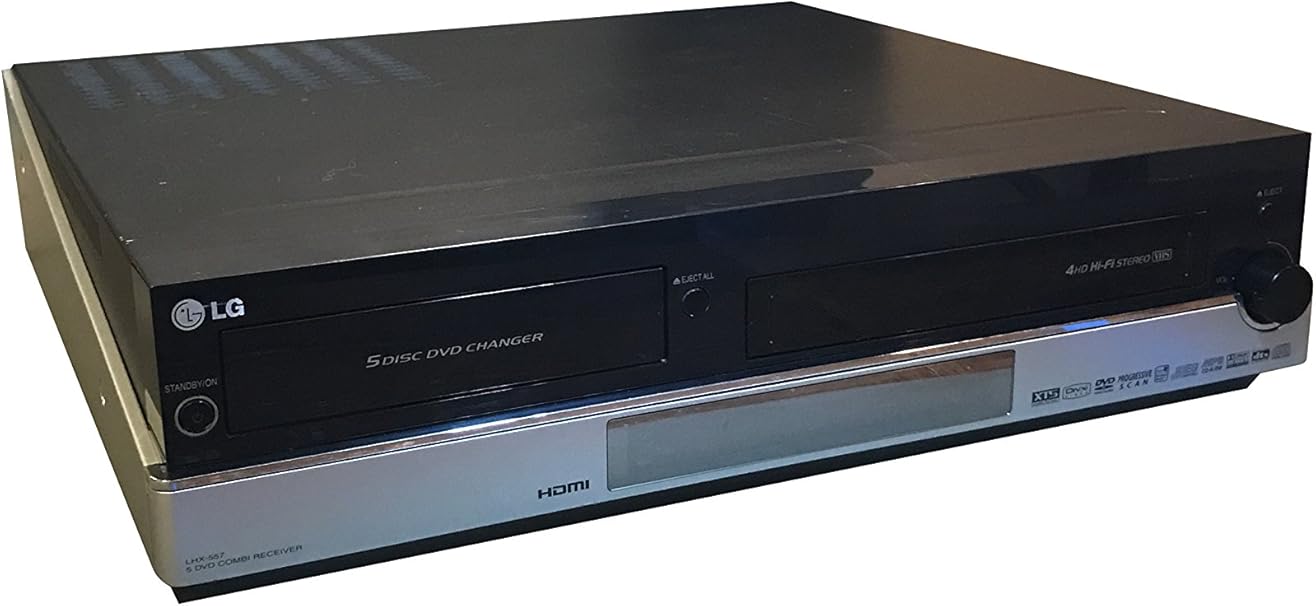 Lg Lhx 557 5 Disc Cd Dvd Player Vcr Home Theater Amazon Co Uk Tv