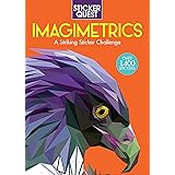 Imagimetrics: A Striking Color-By-Sticker Challenge, Fun and Exciting Adult Activity Book for Anyone Who Loves Adult Coloring