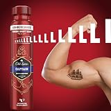 Old Spice Captain Deodorant Body Spray Men Aluminium Free 48H Fresh 250ml view 4