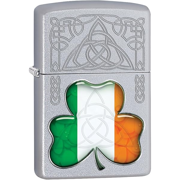 Amazon.com: Zippo Lighter: Celtic Cross - Street Chrome
