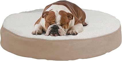 Amazon Com Petmaker Round Pet Bed Memory Foam Pillow Top