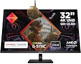 HP Omen Transcend 32 OLED 4K 240Hz 0.03ms USB-C 140W HDR400 White