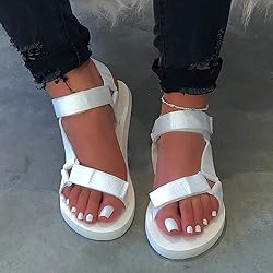 Gibobby Womens Platform Sandals Black Women's Ankle